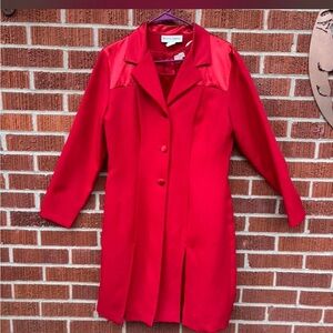 Classic Red Women's Coat/Dress-
